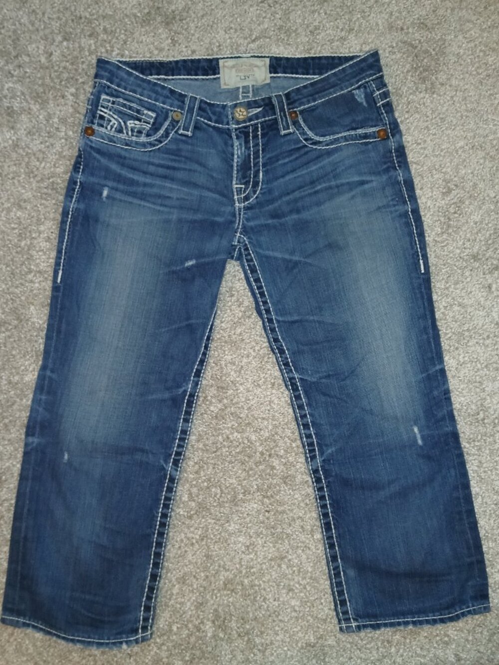 Womens Big Star Jeans Capri
